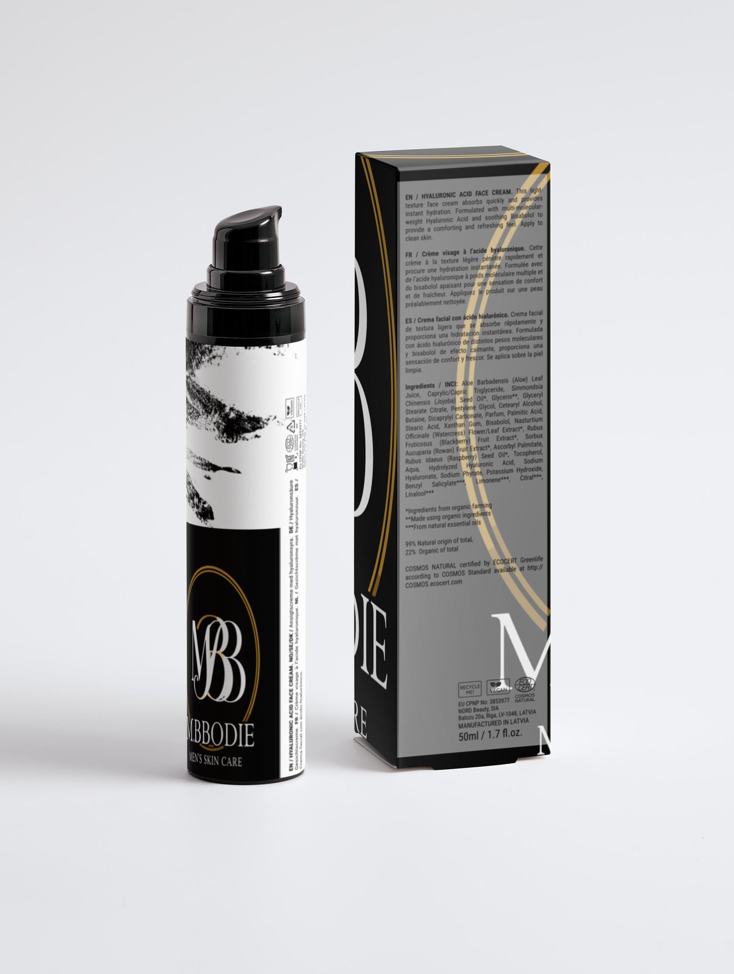 Hyaluronic Acid Face Cream for Men