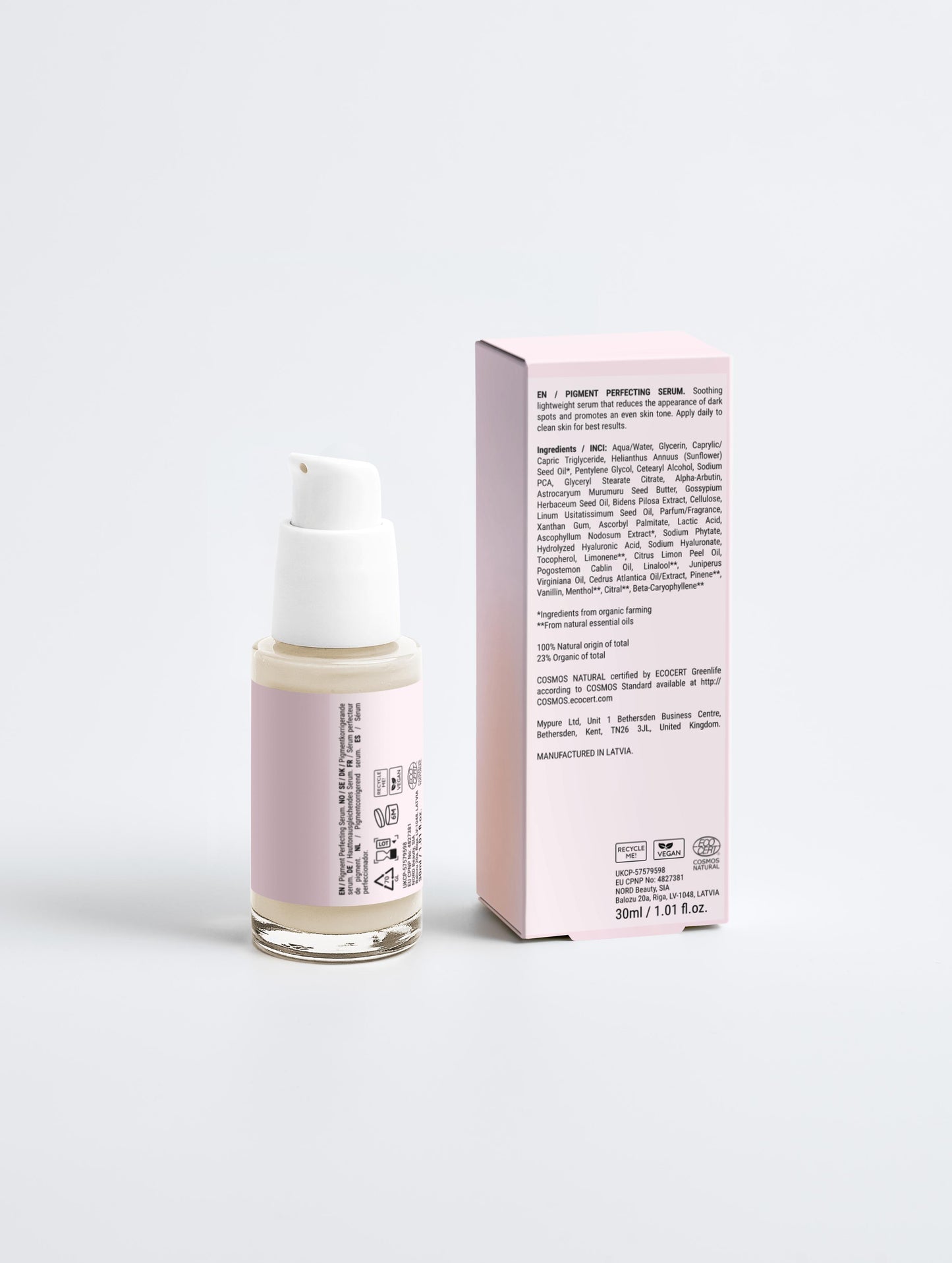Pigment Perfecting Serum works well alone but combine this with products in description)