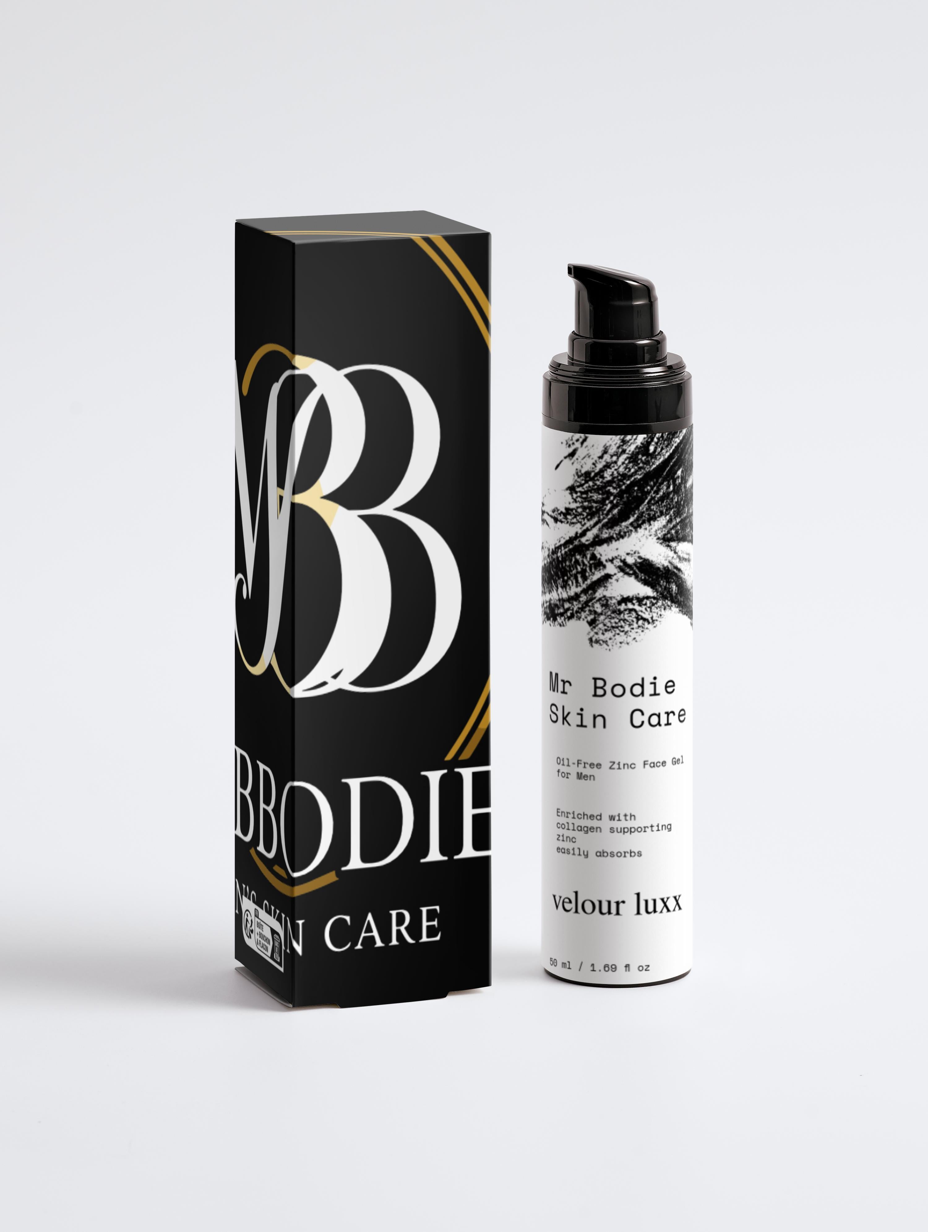 Oil-Free Zinc Face Gel for Men – LUXX NOIRE' SKINCARE BY VELOUR LUXX