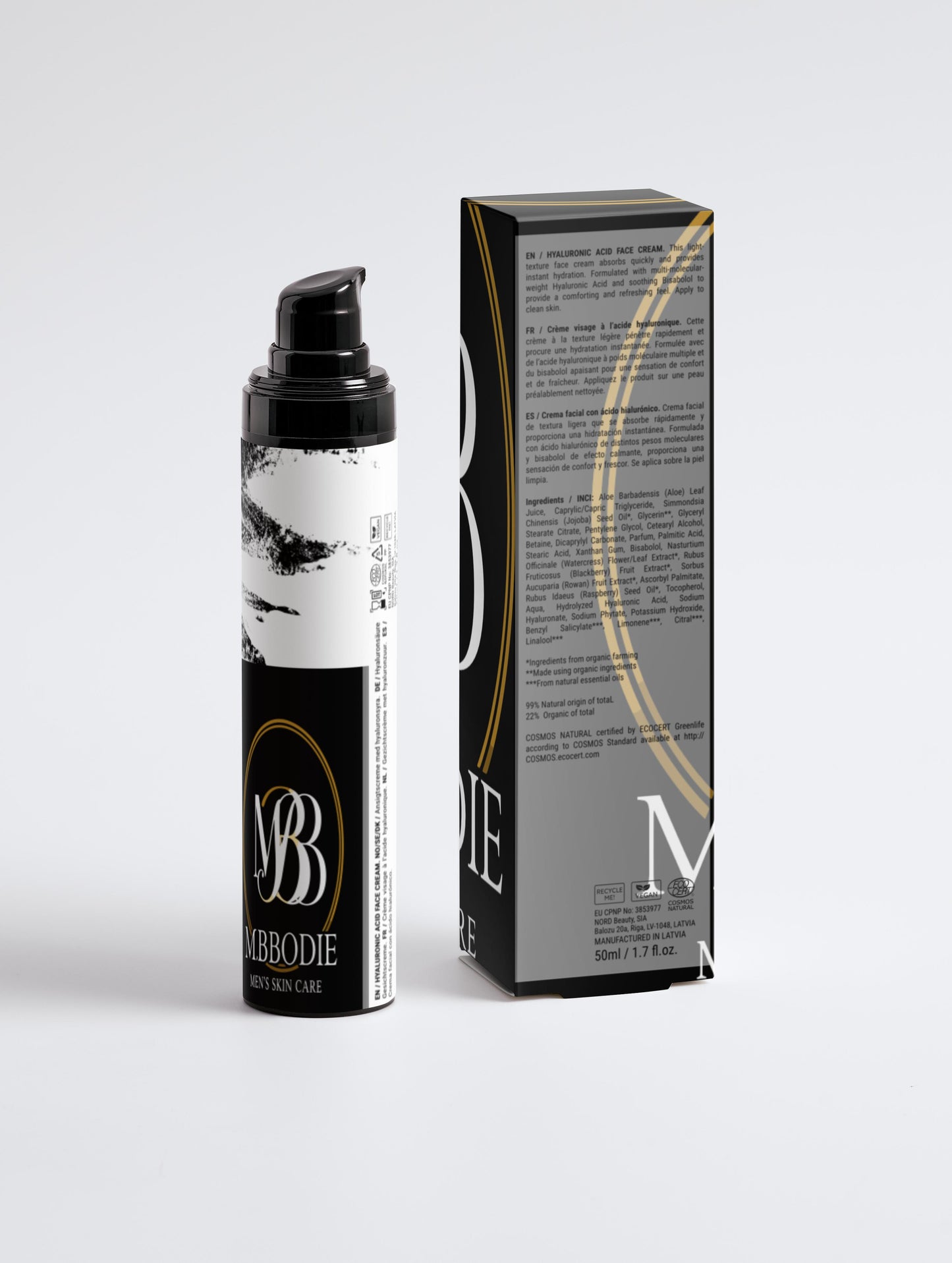 Hyaluronic Acid Face Cream for Men