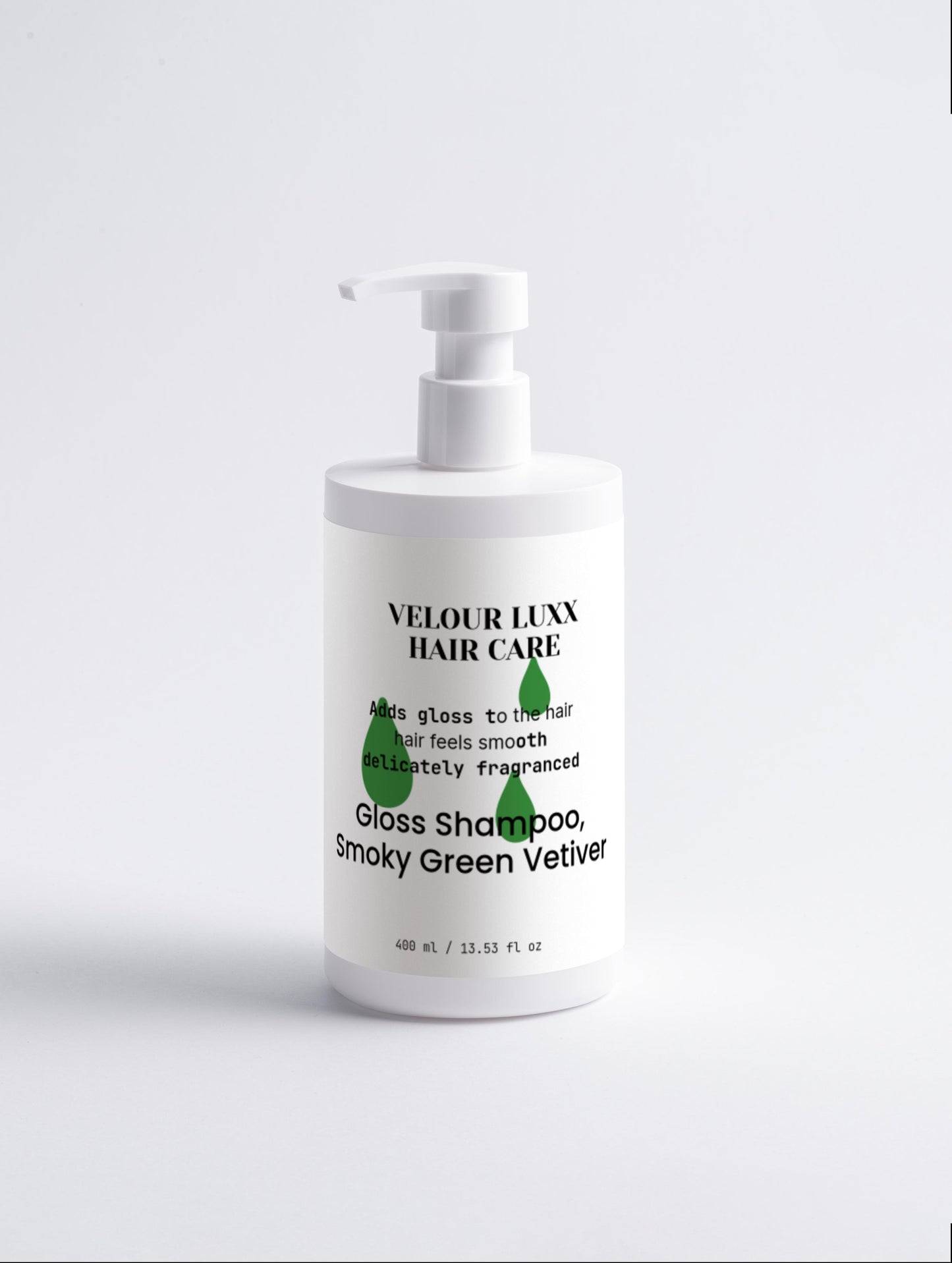 Gloss Shampoo, Smoky Green Vetiver